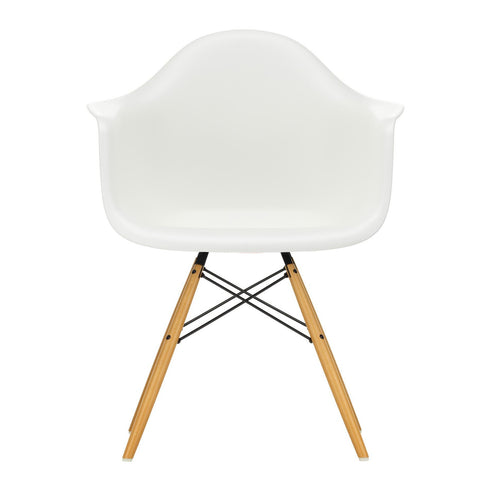 Cadeira de Braços em Plástico Eames DAW / Base Ácer